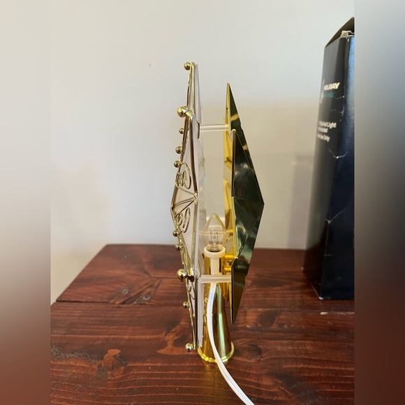 Christmas Tree Topper Star Electric Holiday Accents Light Lighted Vintage 90s - Picture 6 of 9